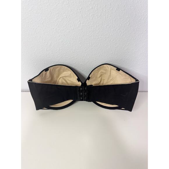 Victoria's Secret 34DD Black strapless Bra - Picture 4 of 6